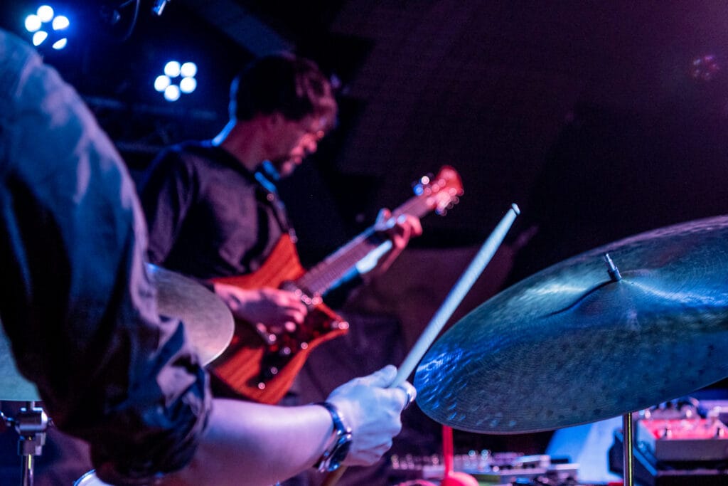 Ewen Grall & Robin Nitram on stage - Sunset jazz club Paris - 12/03/2026