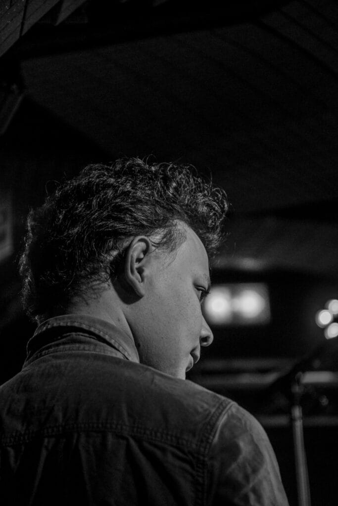 Ewen Grall on stage - Sunset jazz club Paris - 12/03/2026