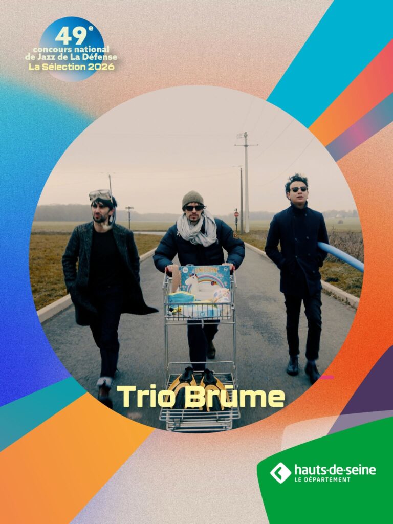 Affiche sélection concours national de Jazz de La Défense 2026 - Trio Brume